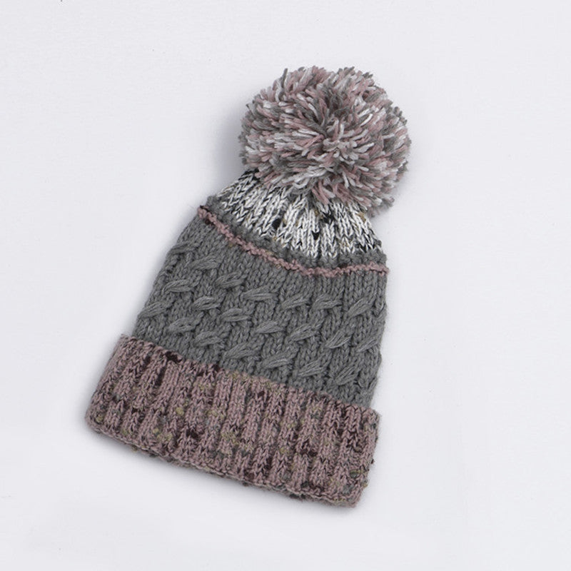 Men And Women's Fashion Retro Versatile Warm Knitted Wool Hat