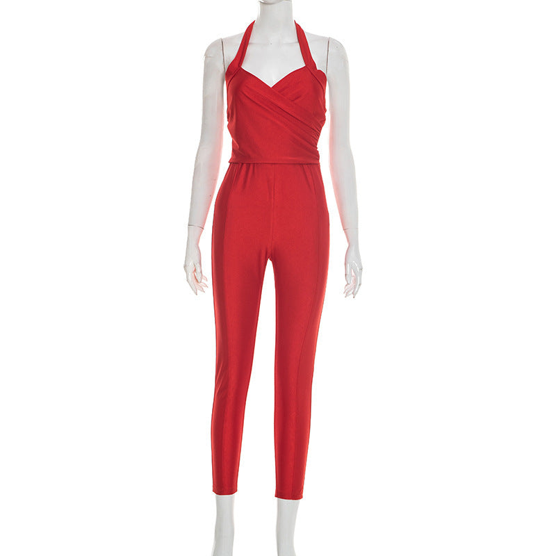 Cross-border Womens Apparel Sexy Stylish Camisole Set For Wholesale