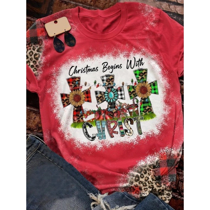 Fashion V-neck Plain Color Sleeve Rhinestone Casual Top