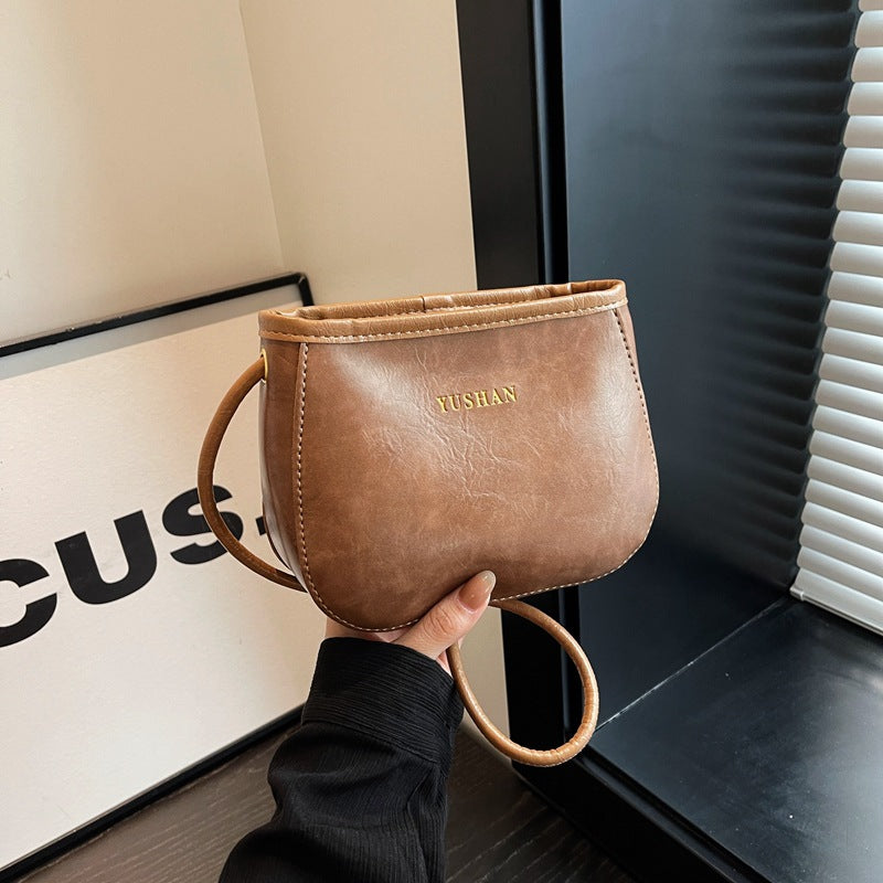 Women's Cross-body Bag Bucket Retro Design