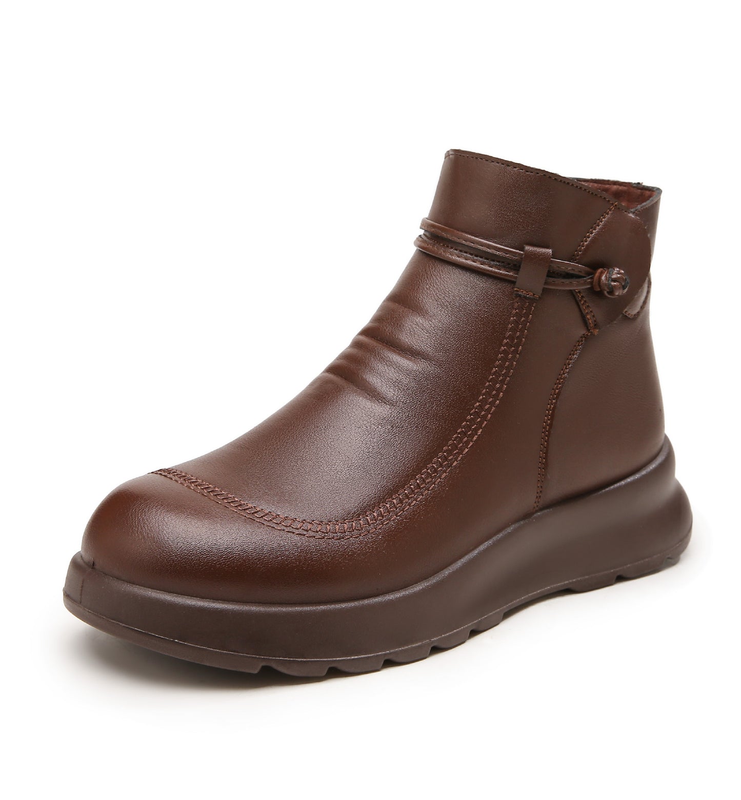 Fleece-lined Warm And Non-slip Winter Booties