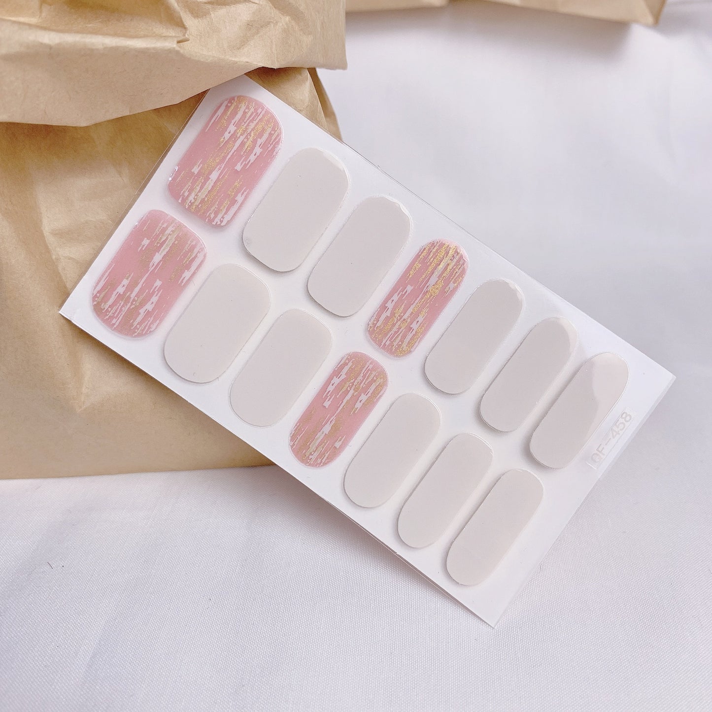Fashion Tearable Waterproof Nail Sticker