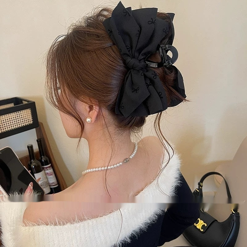 Black Hairpin Large Shark Clip Hair Accessories