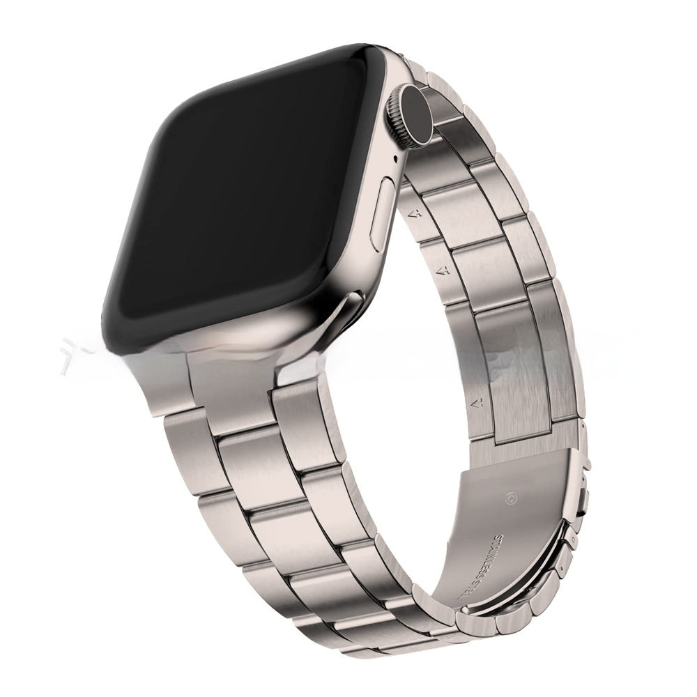 Quick Release Three Beads Small Waist Stainless Steel Watch Strap