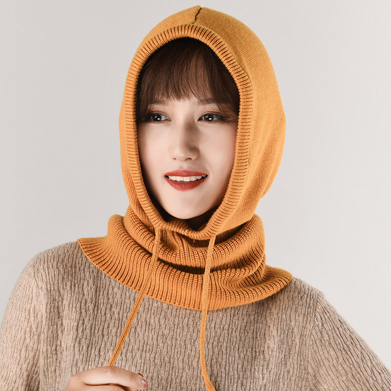 Cashmere Wool Yarn Autumn And Winter Men's And Women's Knitted Headwear