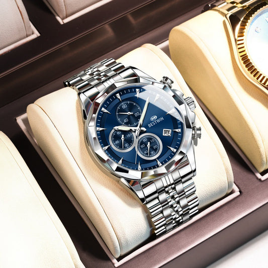 Mens Luminous Six-hand Personalized Watch Stylish And Eye-catching
