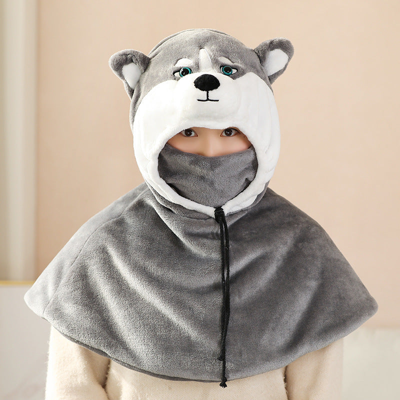Small Blanket Thickened Nap Shawl Windproof