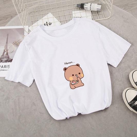 Women's Summer Snack Bear T-Shirt