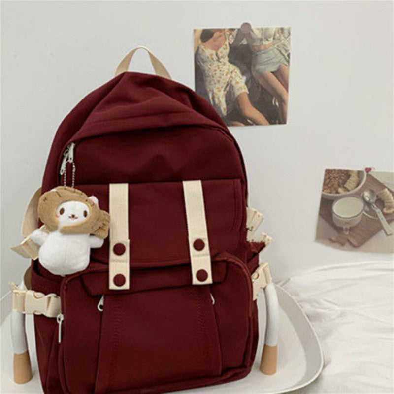 Women's Fashionable Large-capacity Oxford Cloth Backpack