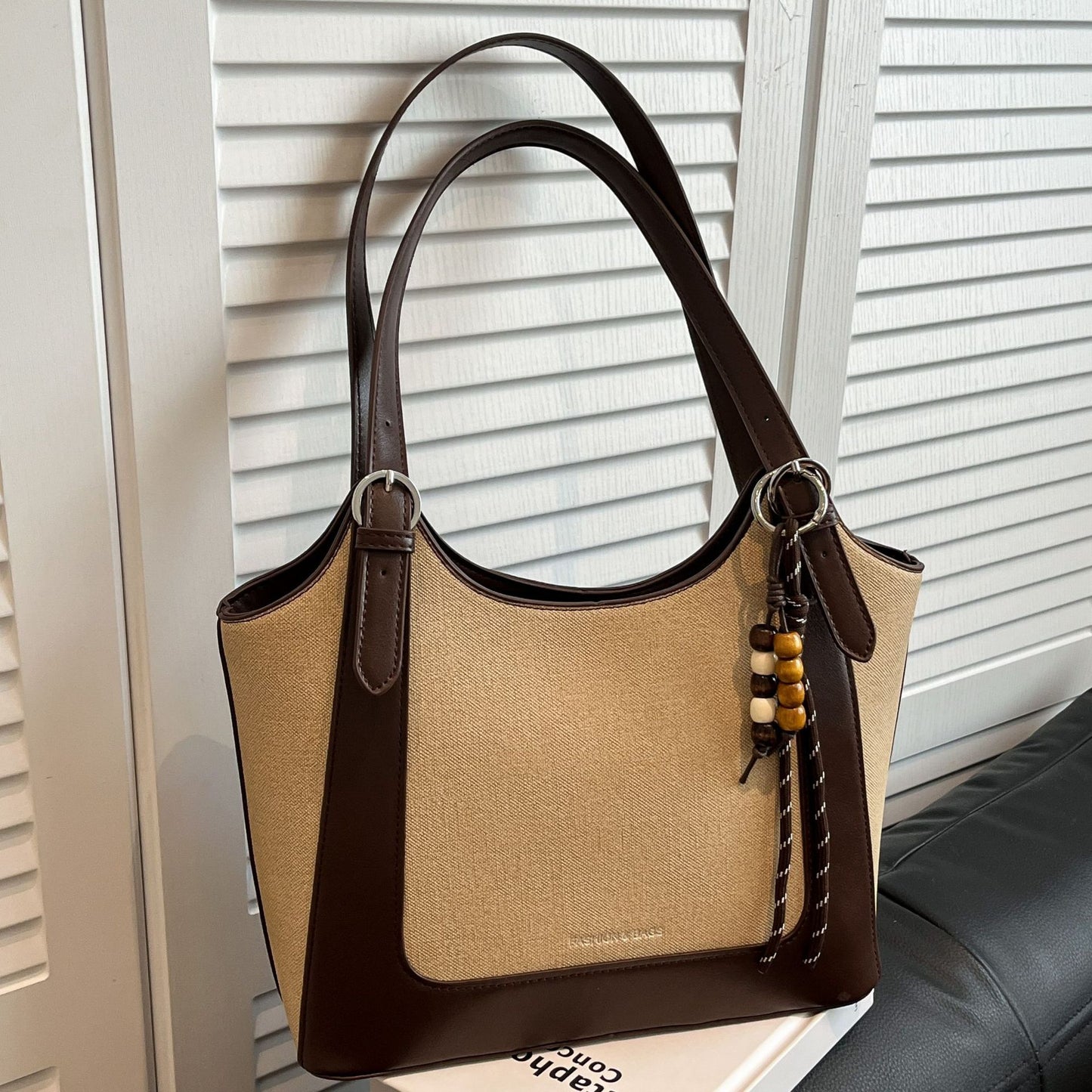 Womens Retro Commuter Tote Shoulder Bag
