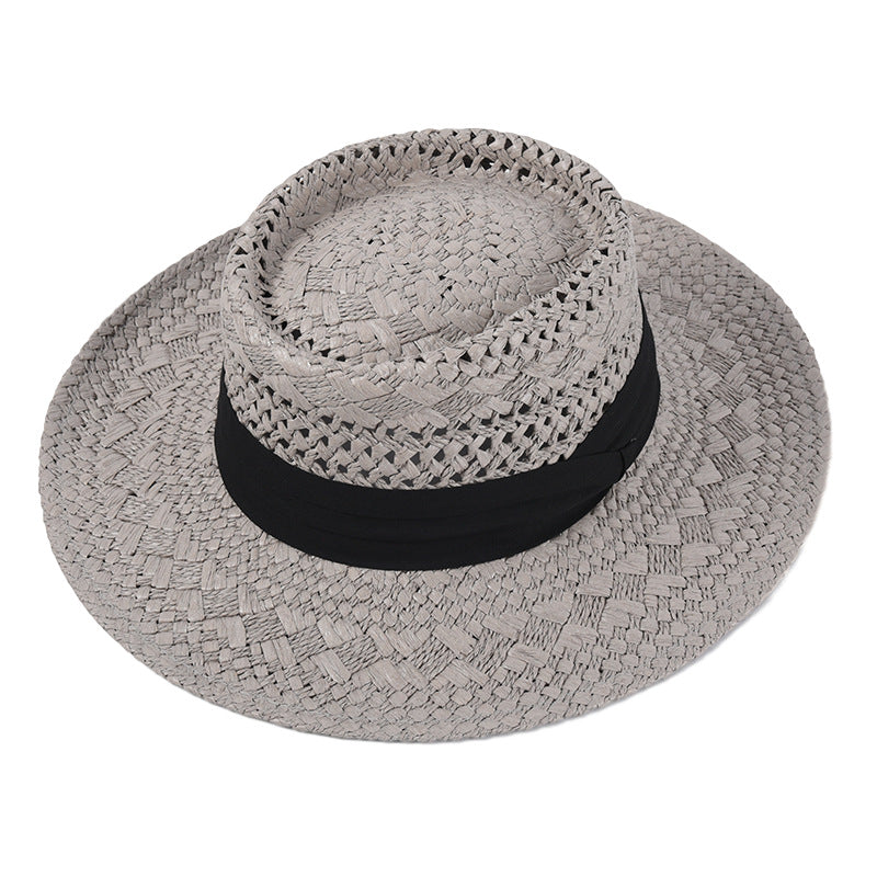 New Ladies Handwoven Sunscreen Straw Hat
