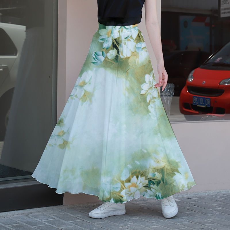 Women's Fashion High Waist Slimming Loose Dress