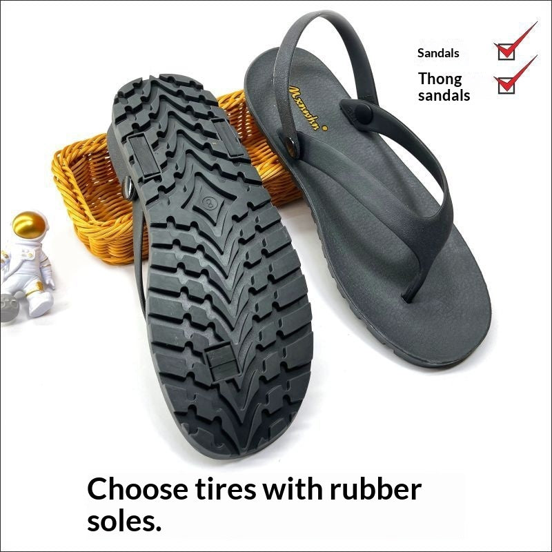 Thai Men's Sandals Tire-rubber Flip-flops