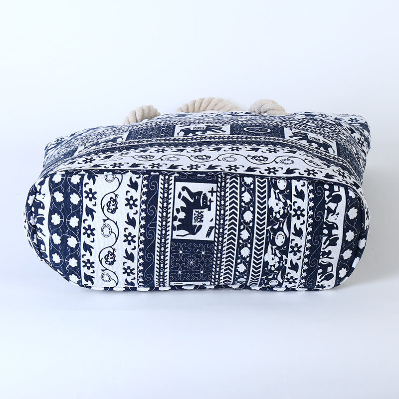 New Casual Simple Canvas Women's Shoulder Bag