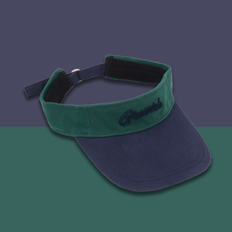 Women's Letter Color Matching UV-proof Sun Hat