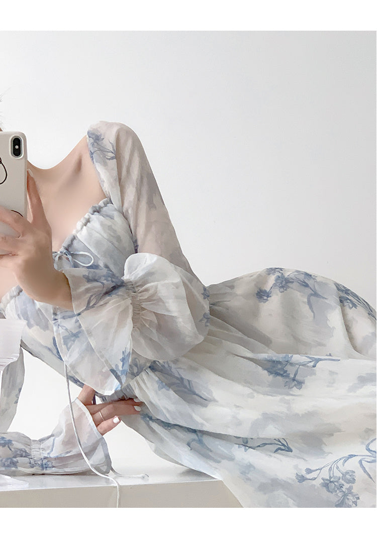 Feel Of Fairy Flower Printed Dress
