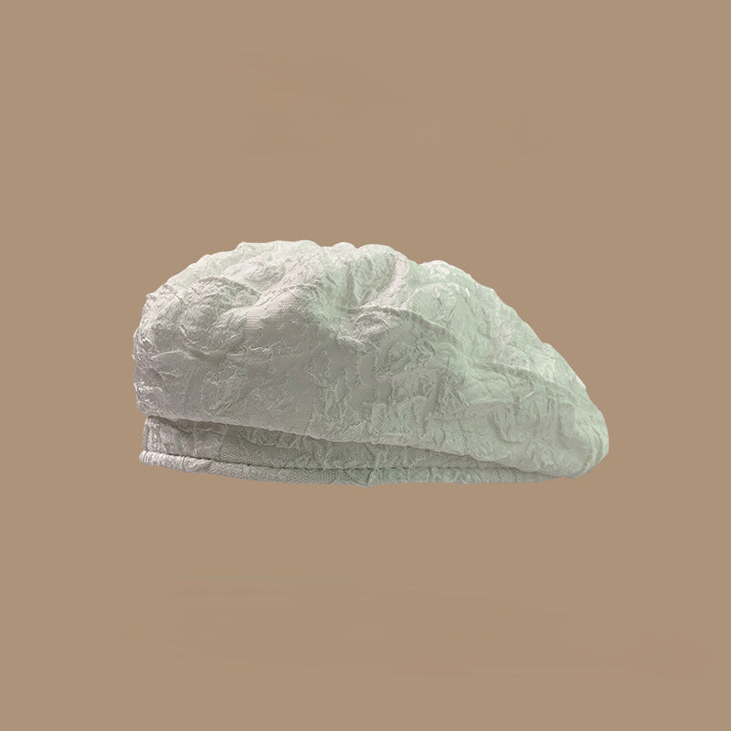 Women's Temperament Fashion Solid Color Flat Hat