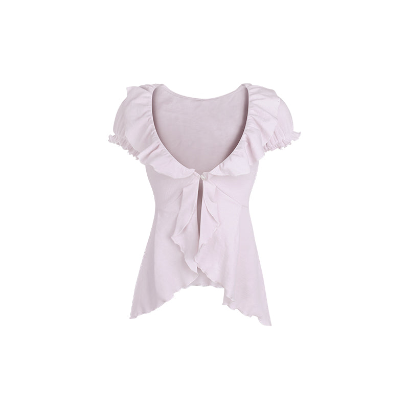Apricot Knitted Sling Purple Knitted Cardigan Knitted Stitching Cake Dress