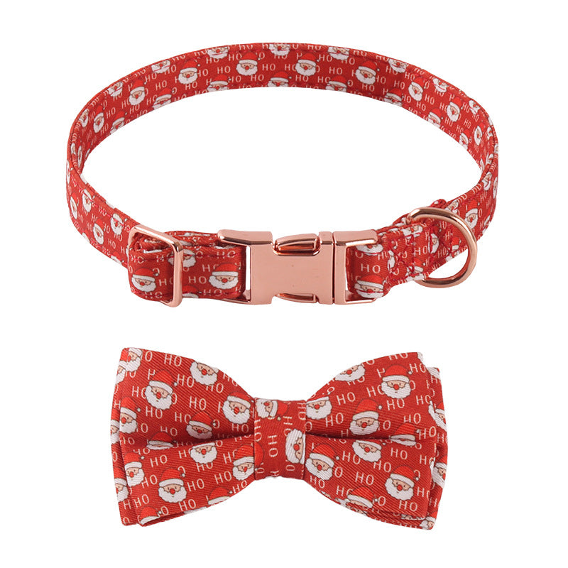 Pet Supplies Design Christmas Series Bow SUNFLOWER Holiday Dog Collar