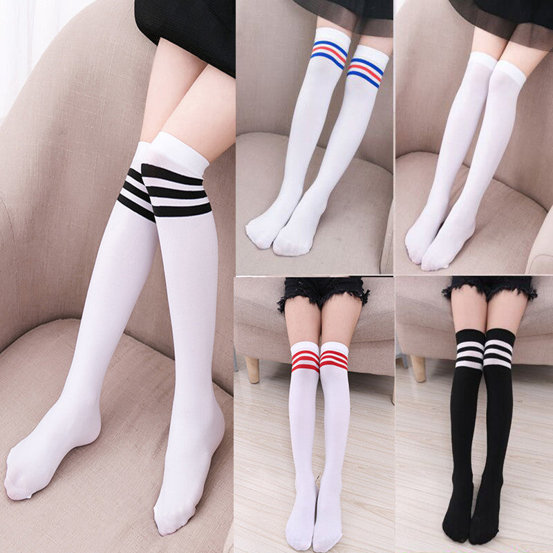 Student Socks Girls Over The Knee Socks Stockings