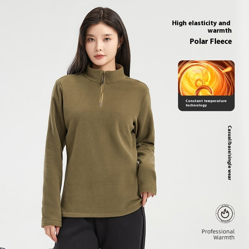 Double-sided Velvet Autumn And Winter Warm Polar Fleece Jacket