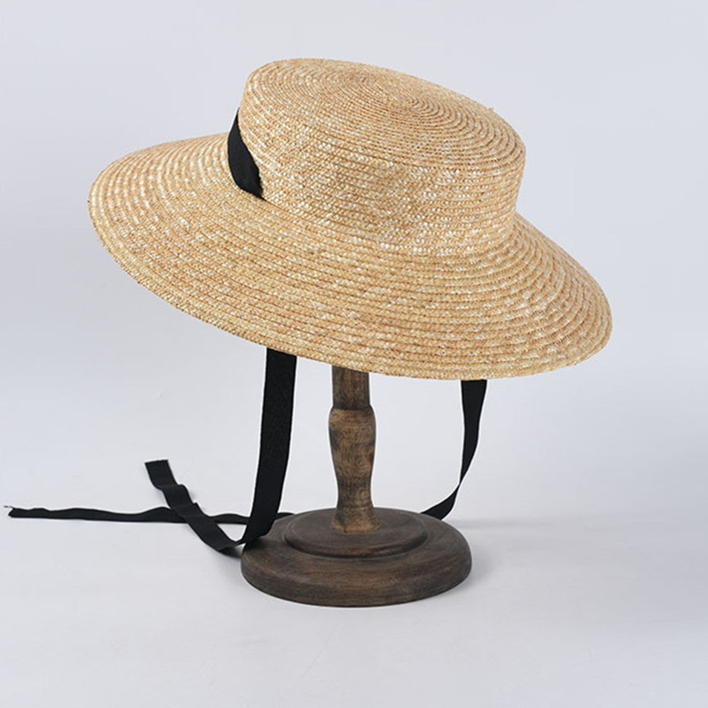 French Vintage Straw Hat Ladies Vacation