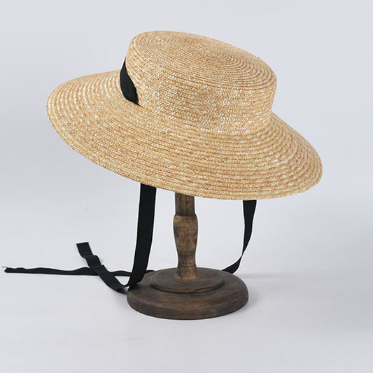 French Vintage Straw Hat Ladies Vacation