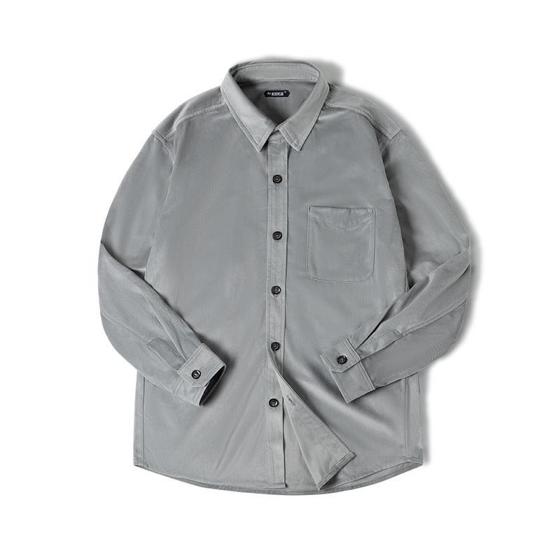 Men's Autumn Anti Wrinkle Layered Long Sleeve Shirt