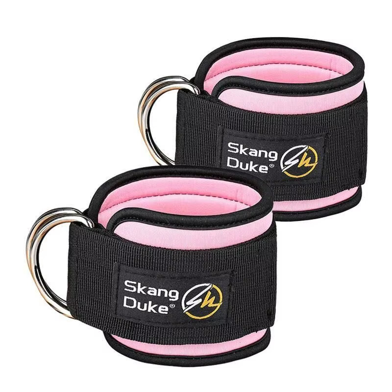 1/2PCS Padded Ankle Straps Ankle Straps for Cable Machines D-Ring Comfortable Gym Pulley Anklet Fitness Anklet for Gym Pulley