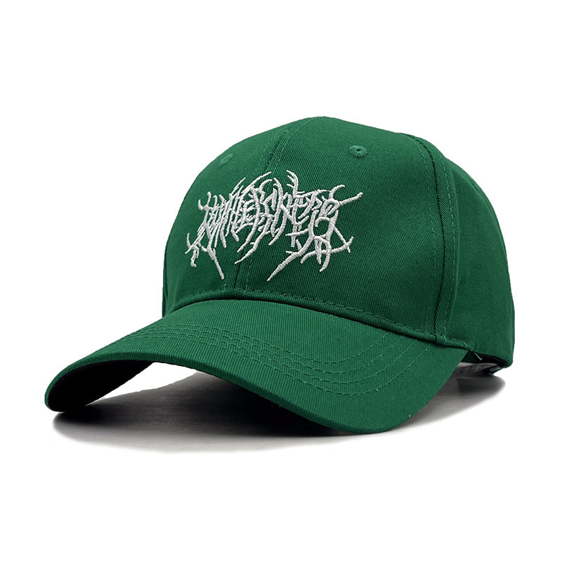 Punk Hip Hop Baseball Embroidered Couple Hat