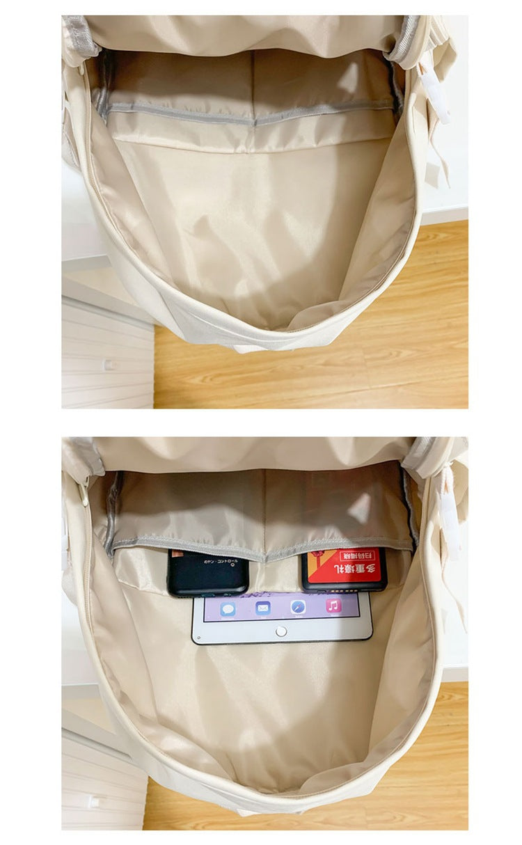 Capacity Schoolbag For Junior High School Girls
