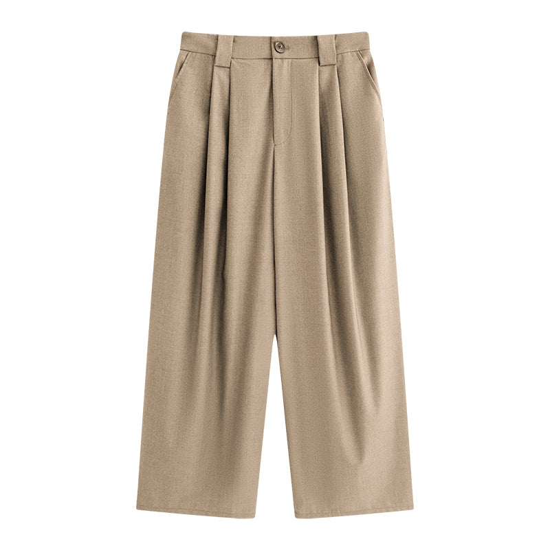 All-match Commute Straight Suit Pants