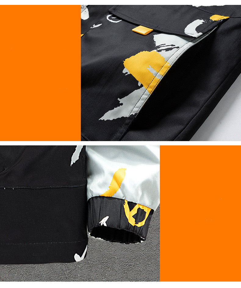 Fashion Personality Double-sided Wear Casual Jacket