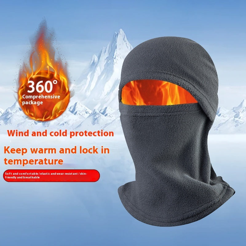 Udendørs polarfleece kuldesikker varm hue