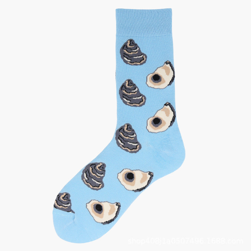 Mid-calf For Fall And Winter Long Cotton Socks