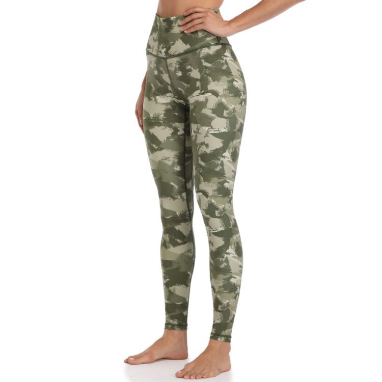 High Waist Tights For Women's Skintight Athletic Pants Yoga Fitness Running Training