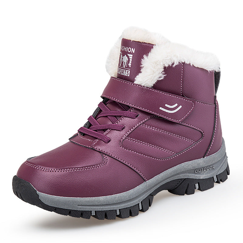 Sports Casual Shoes Two Cotton Plus Velvet Thick Warm Snow Boots