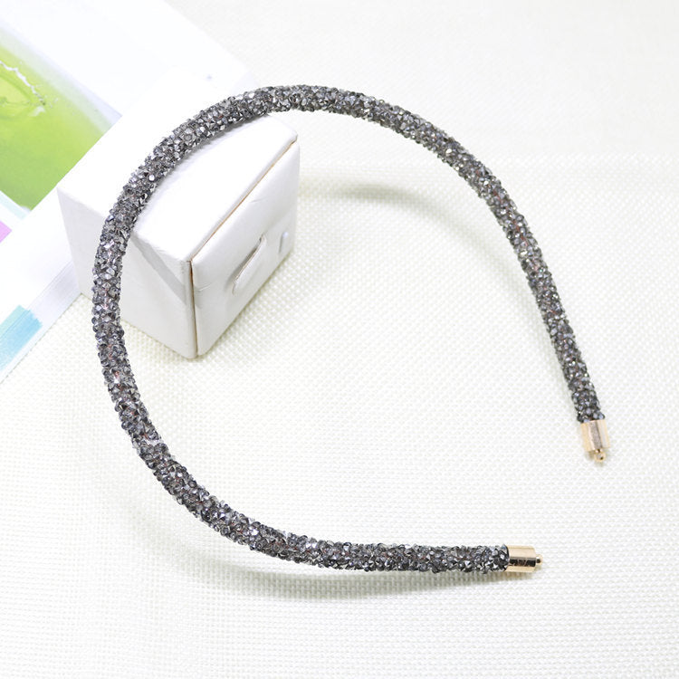 Rhinestone Super Flash Hair Band Wild Temperament Simple Headband Hairpin