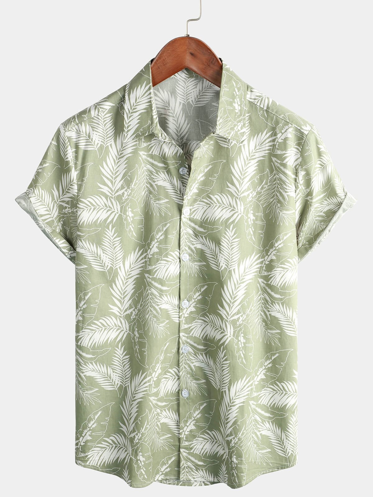 Men's Striped Fashionable Loose Short-Sleeve Shirt