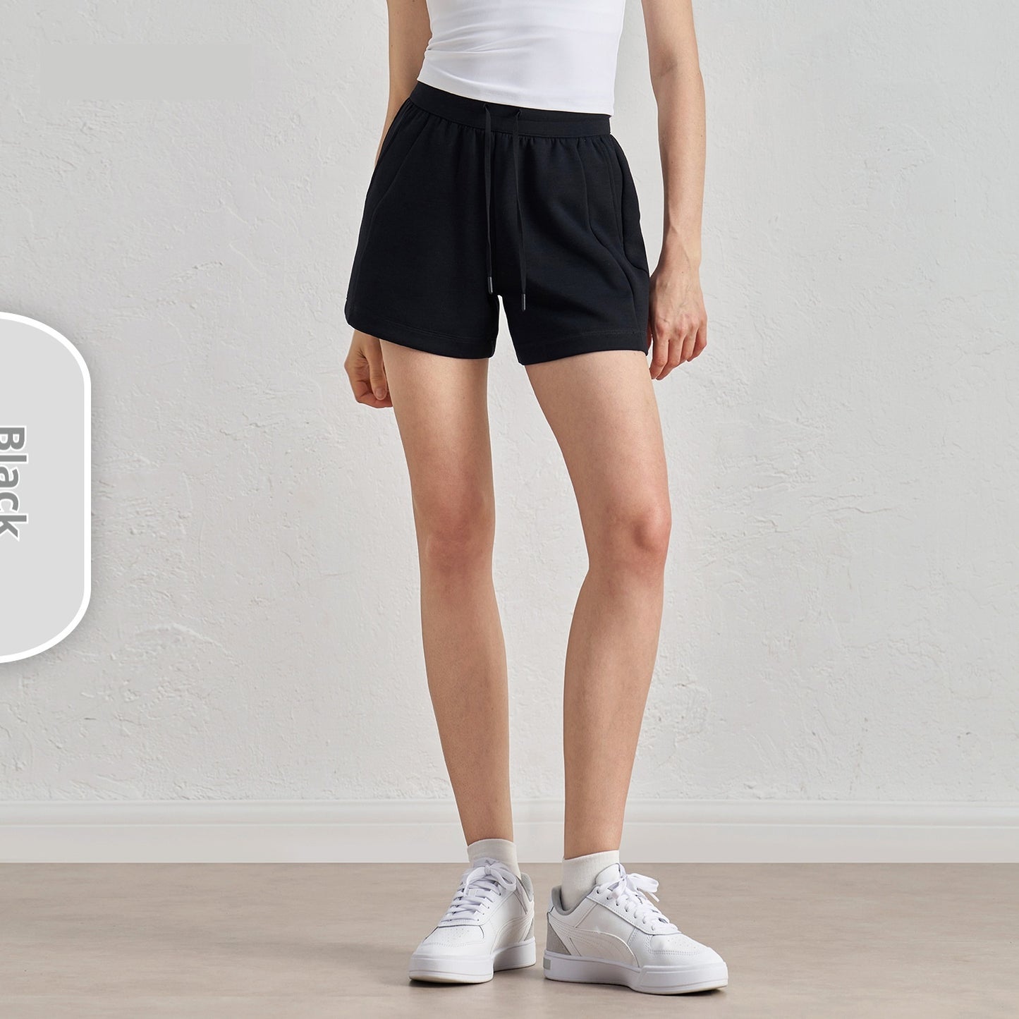 Layer Loose And Simple Yoga Shorts