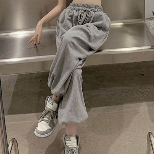 Women's Loose Tappered Wide-leg Pants