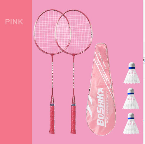 Badminton Racket For Beginners Children Set Iron Alloy A