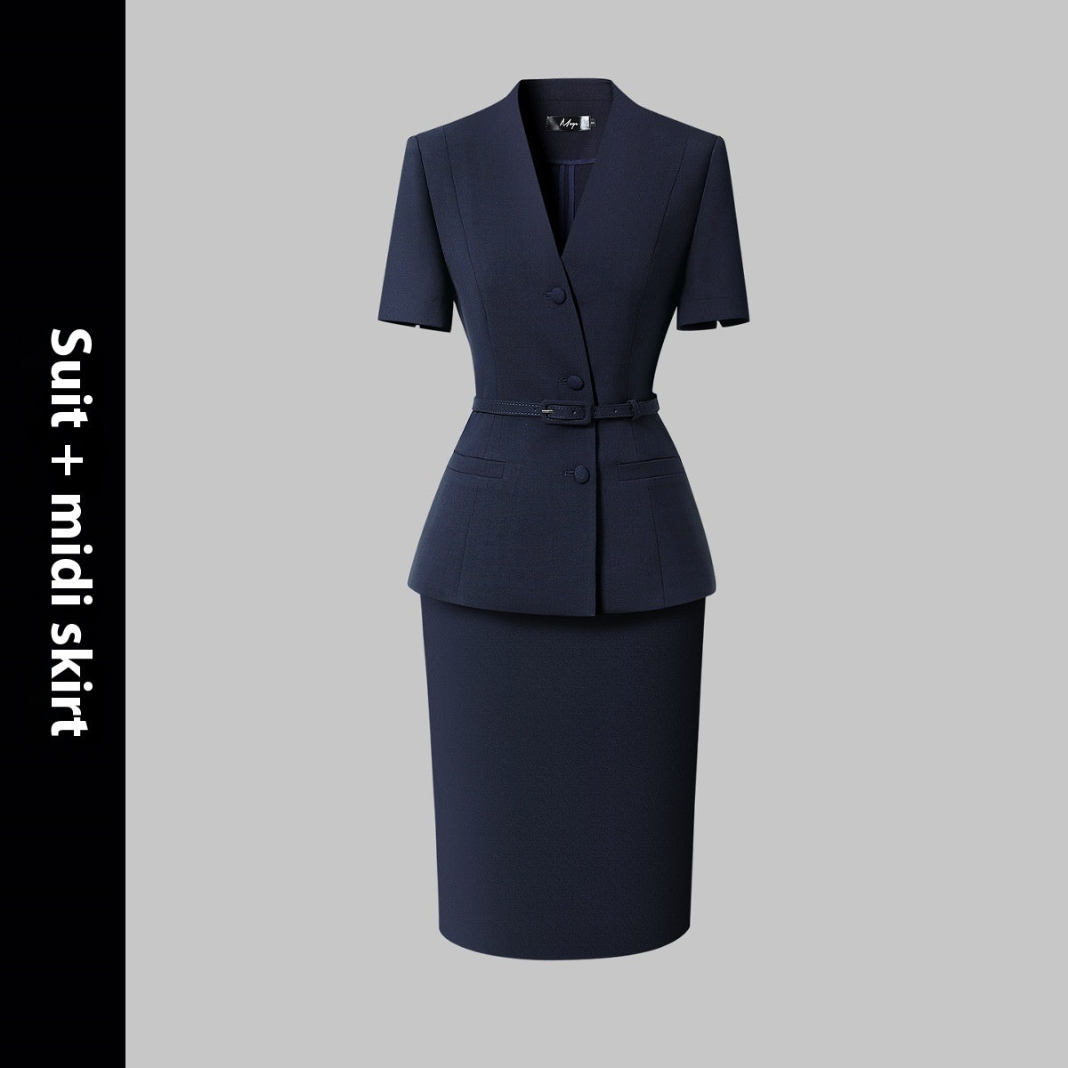 Short Sleeve Suit Women's Summer Thin Business Wear