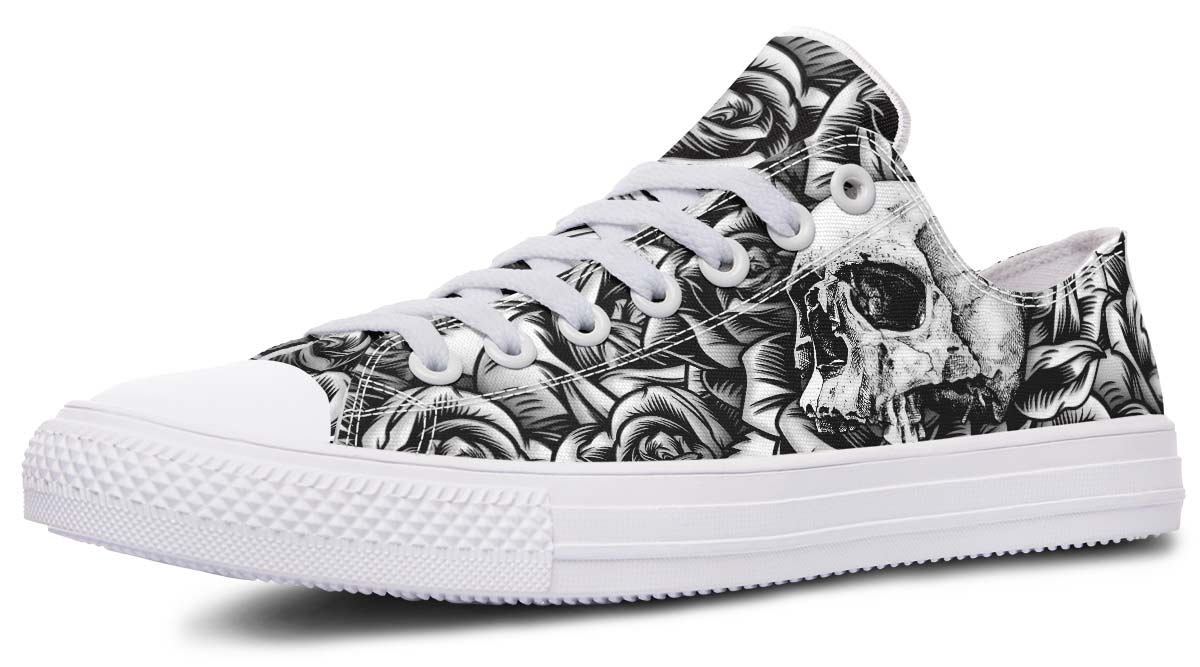 Fashion Print Couple Low-Top Canvas Shoes