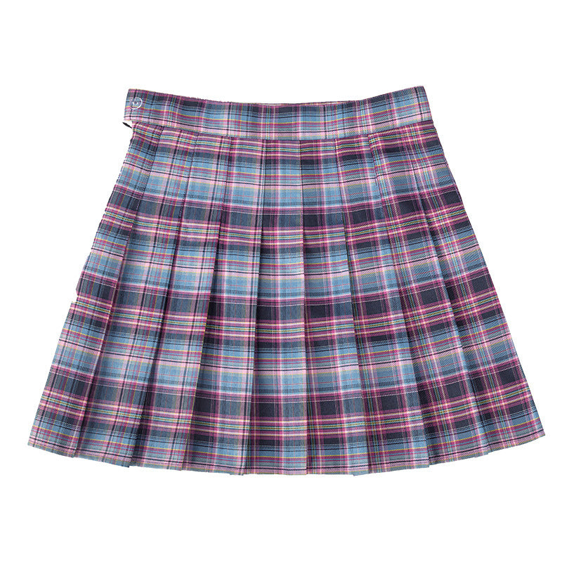 E-sports JK Plaid Pleated Skirt