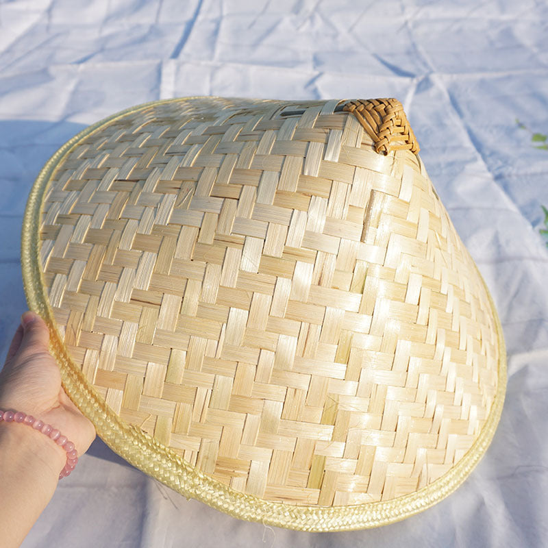 Outdoor Sun-shade Sun Protection Bamboo Green Peel Bamboo Hat