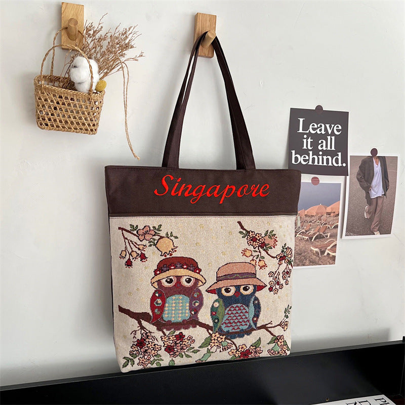 Women's Large Capacity Shopping Bag Handbag
