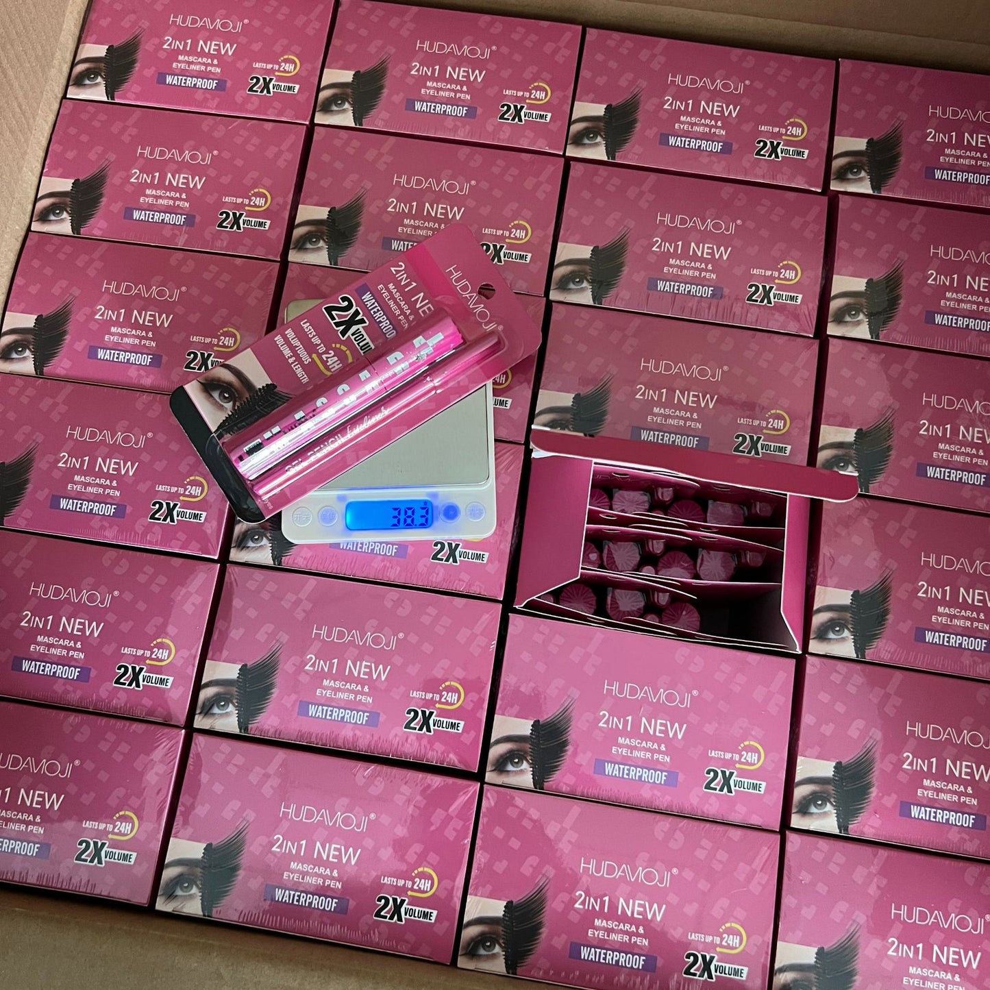 Mascara Eyeliner 2 IN1 Waterproof