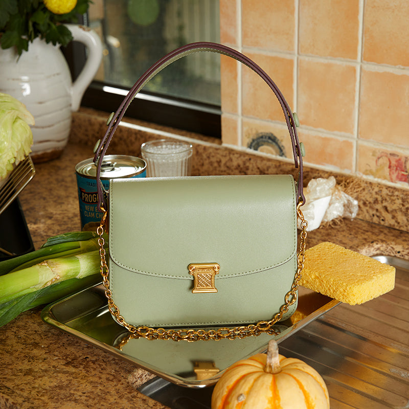 Enkeltskuldret Crossbody Lille Firkantet Taske