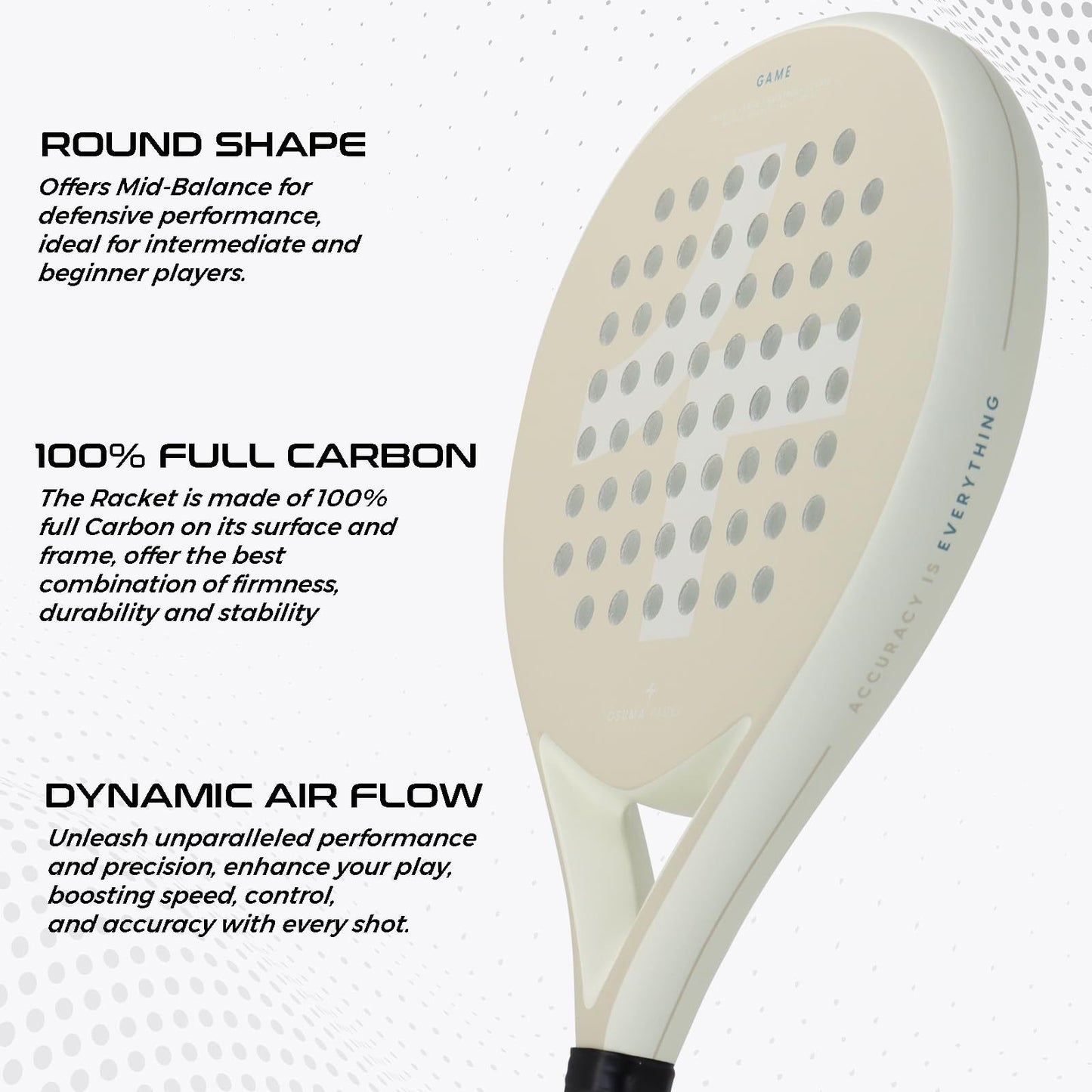 Cage Professional Carbon Racket